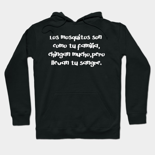 Camiseta Graciosa Para Latinos Hispanos Hoodie by LatinoJokeShirt